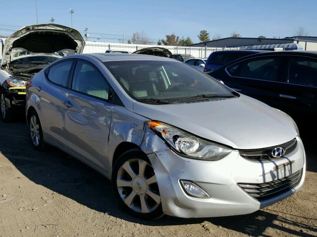 5NPDH4AEXBH021018 - 2011 HYUNDAI ELANTRA GL SILVER photo 1