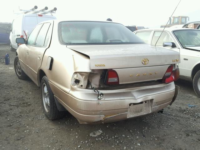 4T1BF12K8TU128524 - 1996 TOYOTA CAMRY LE TAN photo 3