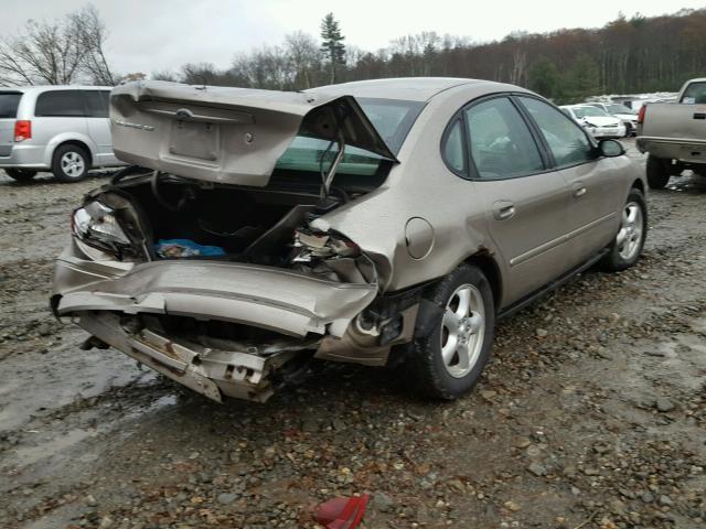 1FAFP53U14G136044 - 2004 FORD TAURUS SE BROWN photo 4