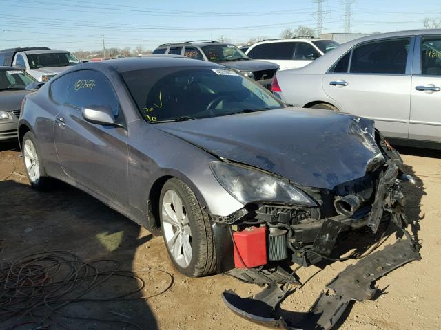 KMHHT6KDXCU068991 - 2012 HYUNDAI GENESIS CO GRAY photo 1