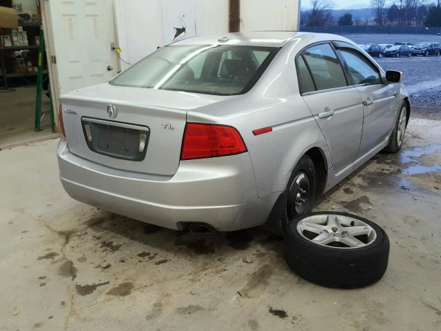 19UUA66244A064103 - 2004 ACURA TL SILVER photo 4