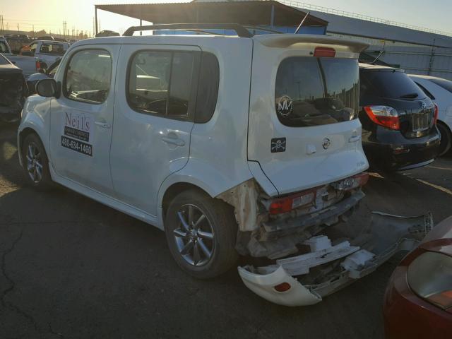 JN8AZ2KR9BT210099 - 2011 NISSAN CUBE BASE WHITE photo 3