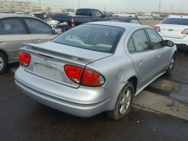 1G3NL52FX3C270979 - 2003 OLDSMOBILE ALERO GL SILVER photo 4