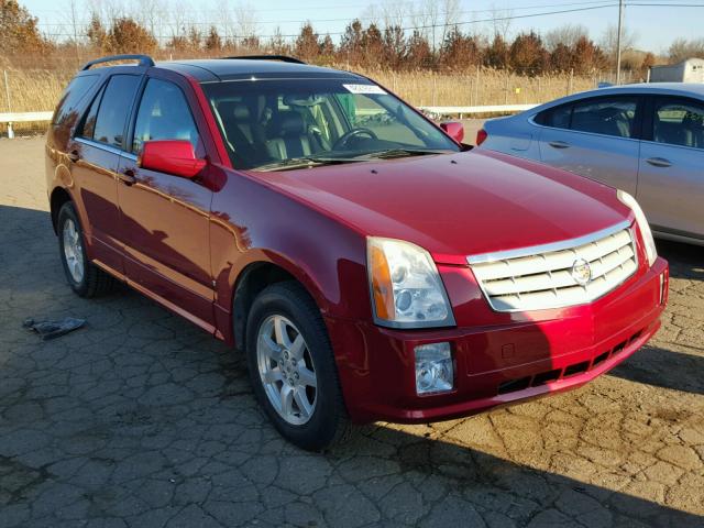 1GYEE437980207306 - 2008 CADILLAC SRX RED photo 1