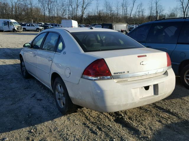 2G1WT58N589271712 - 2008 CHEVROLET IMPALA LT WHITE photo 3