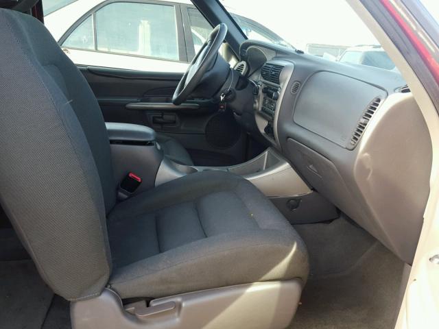 1FMYU70E01UC18912 - 2001 FORD EXPLORER S RED photo 5
