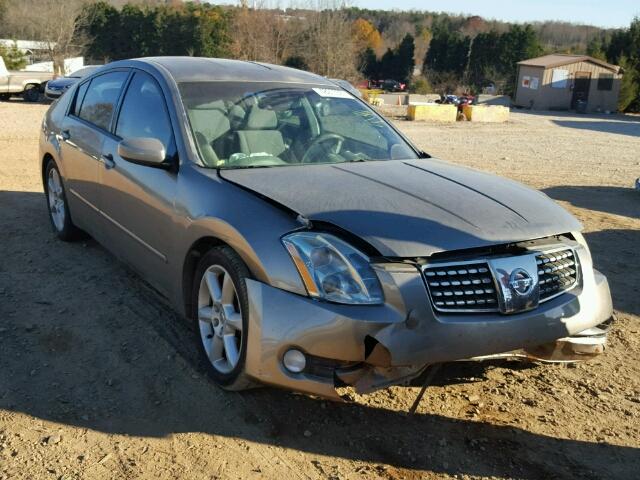 1N4BA41E54C920997 - 2004 NISSAN MAXIMA SE GRAY photo 1