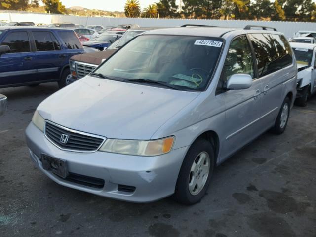 2HKRL187X1H505053 - 2001 HONDA ODYSSEY EX SILVER photo 2