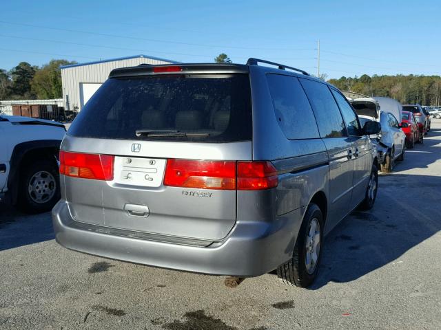 2HKRL18651H536038 - 2001 HONDA ODYSSEY EX GRAY photo 4