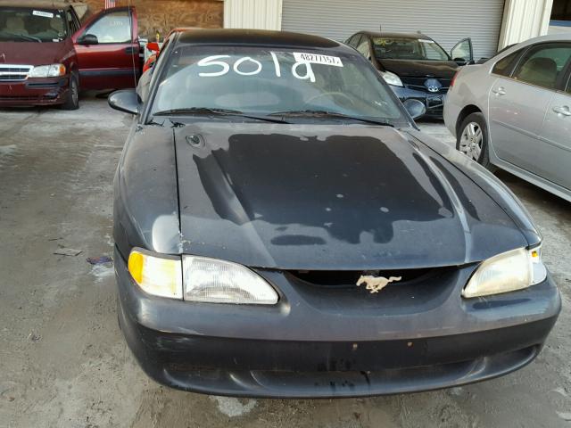 1FAFP4041WF122782 - 1998 FORD MUSTANG BLACK photo 9