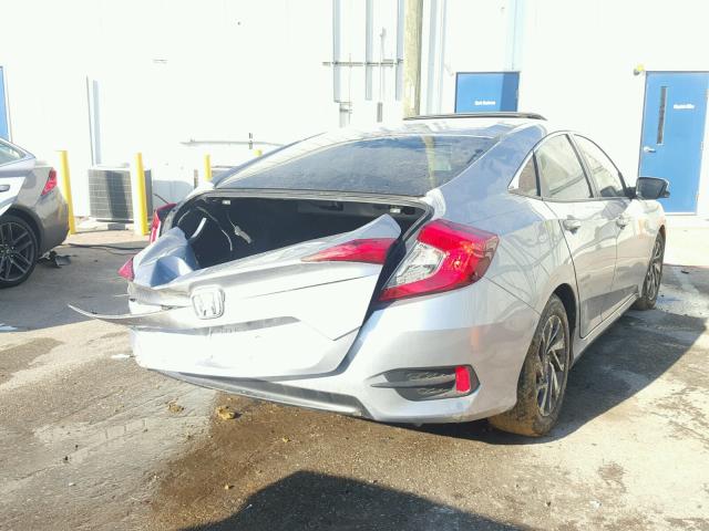 19XFC2F77GE045813 - 2016 HONDA CIVIC EX SILVER photo 4