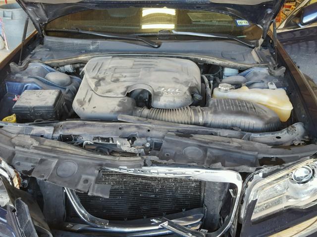 2C3CCAAG1DH658955 - 2013 CHRYSLER 300 BLUE photo 7