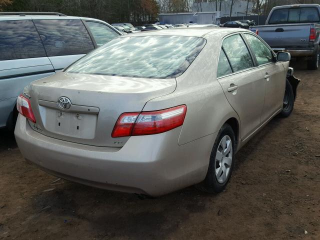 4T1BE46K29U797699 - 2009 TOYOTA CAMRY BASE GOLD photo 4