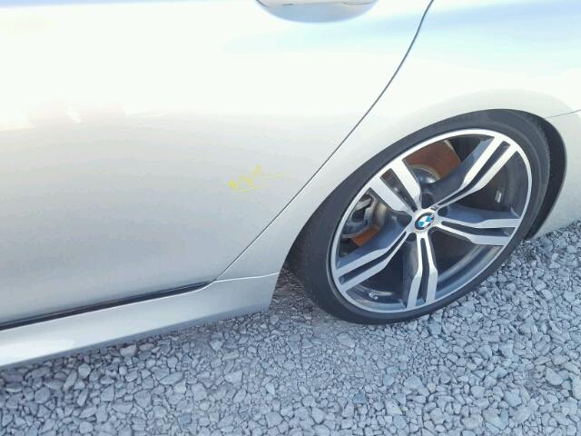 WBA7E2C51GG504266 - 2016 BMW 740 I SILVER photo 9