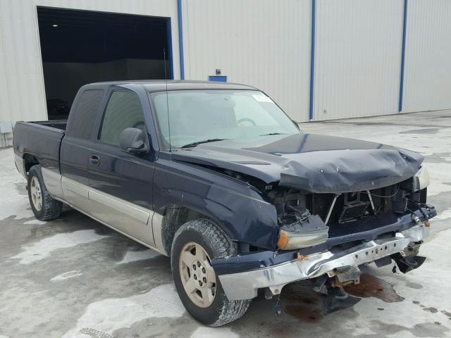 1GCEC19Z66Z214449 - 2006 CHEVROLET SILVERADO BLUE photo 1