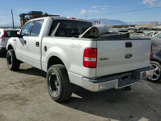 1FTRW14W54KB58368 - 2004 FORD F150 SUPER SILVER photo 3