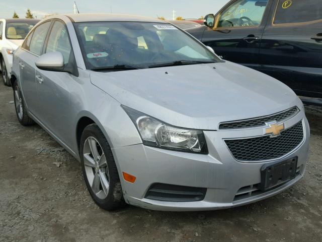 1G1PE5SB3D7163632 - 2013 CHEVROLET CRUZE LT SILVER photo 1