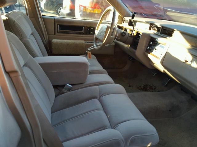 1G6CD5331L4233728 - 1990 CADILLAC DEVILLE TAN photo 5