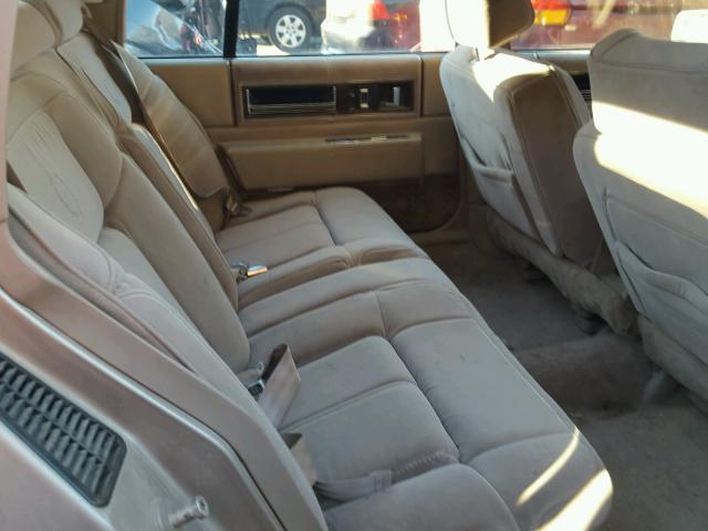 1G6CD5331L4233728 - 1990 CADILLAC DEVILLE TAN photo 6