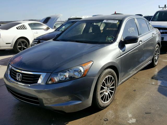 1HGCP2F35AA031585 - 2010 HONDA ACCORD LX GRAY photo 2