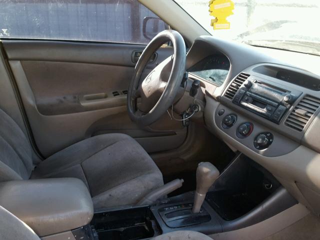 4T1BE32K54U360384 - 2004 TOYOTA CAMRY LE BLACK photo 9