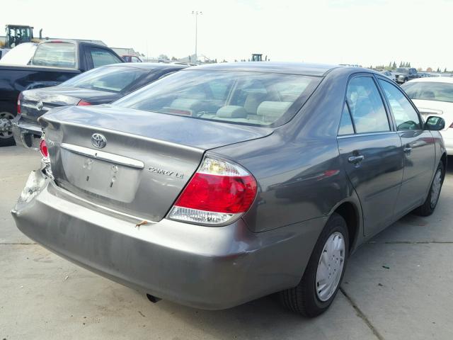 4T1BE32K76U741236 - 2006 TOYOTA CAMRY LE GRAY photo 4