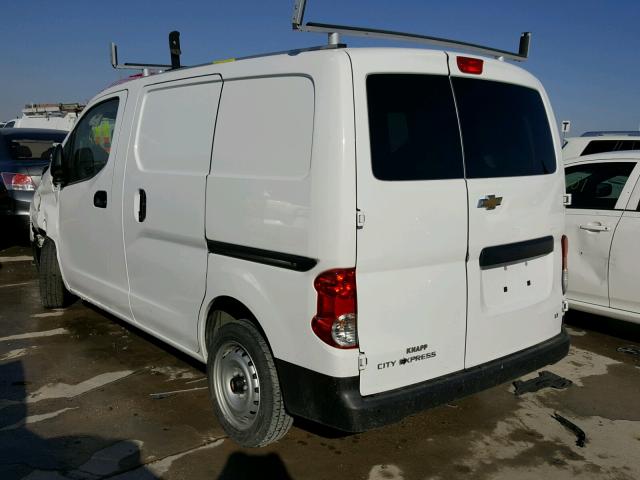 3N63M0ZN4FK694030 - 2015 CHEVROLET CITY EXPRE WHITE photo 3