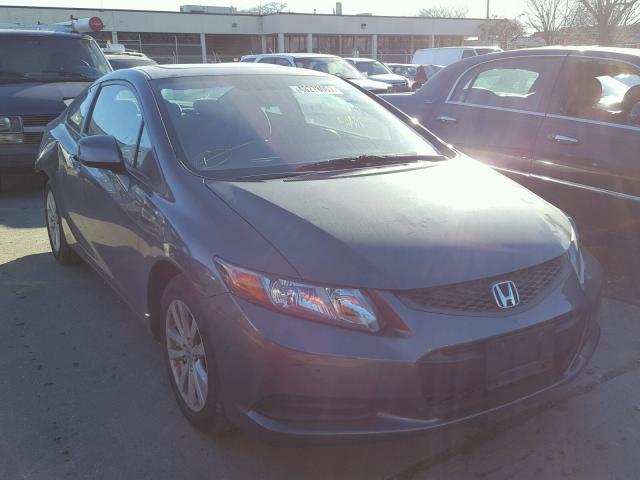 2HGFG3B82CH508059 - 2012 HONDA CIVIC EX GRAY photo 1