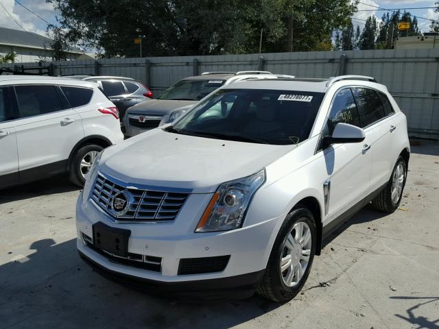 3GYFNBE3XFS572196 - 2015 CADILLAC SRX LUXURY WHITE photo 2