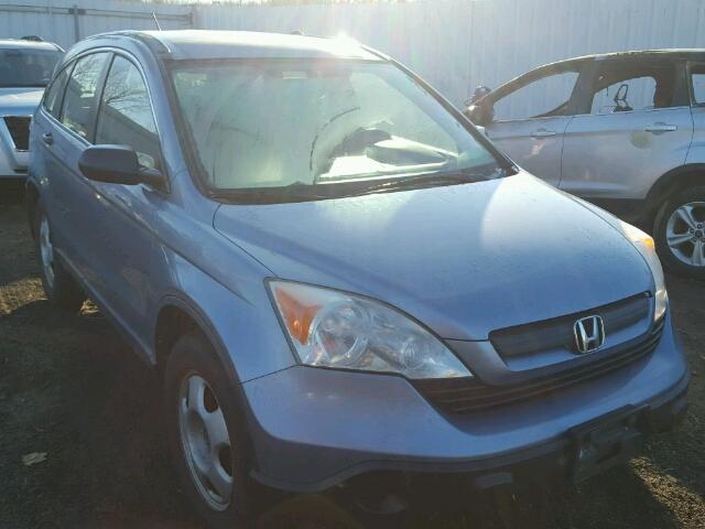 JHLRE48337C012105 - 2007 HONDA CR-V LX BLUE photo 1