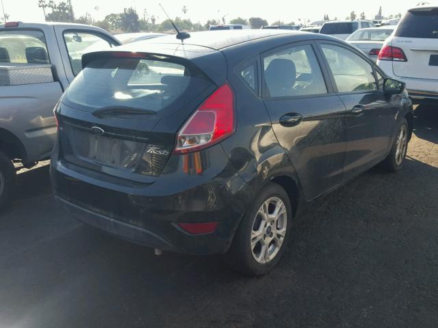 3FADP4EJ3EM212181 - 2014 FORD FIESTA SE BLACK photo 4