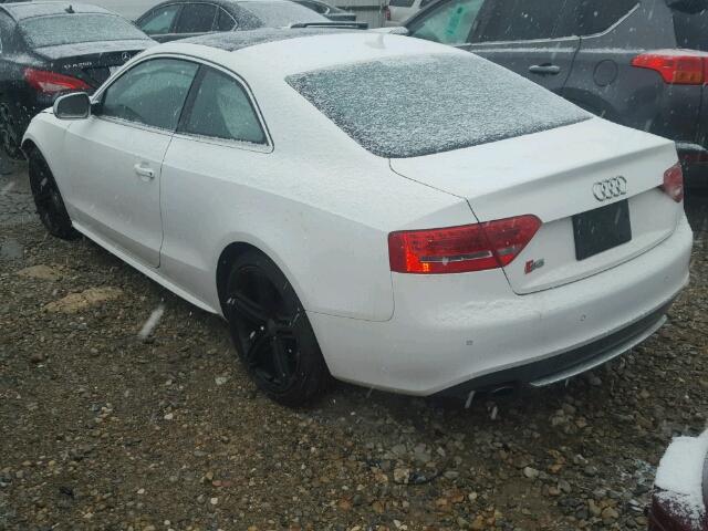 WAUCVAFR8AA074141 - 2010 AUDI S5 PREMIUM WHITE photo 3