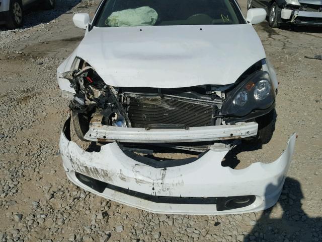 JH4DC53812C039106 - 2002 ACURA RSX WHITE photo 9