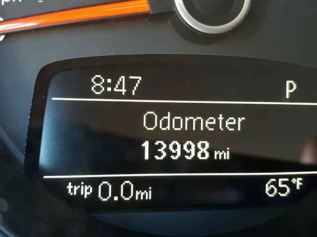 3VW517AT3HM805727 - 2017 VOLKSWAGEN BEETLE S/S 红色 照片 8