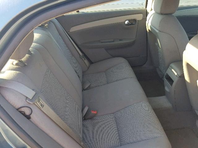 1G1ZH57B49F131259 - 2009 CHEVROLET MALIBU 1LT მწვანე ფოტო 6