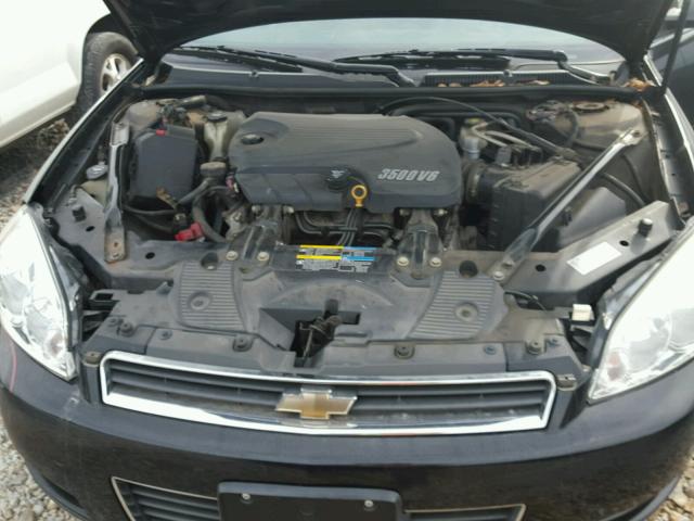 2G1WA5EK5A1188012 - 2010 CHEVROLET IMPALA LS BLACK photo 7