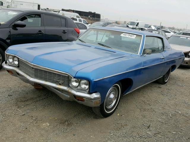 164470C123494 - 1970 CHEVROLET IMPALA BLUE photo 2