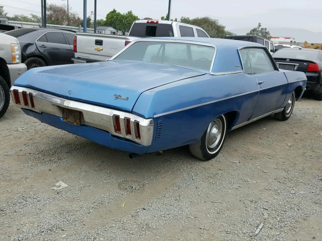 164470C123494 - 1970 CHEVROLET IMPALA BLUE photo 4