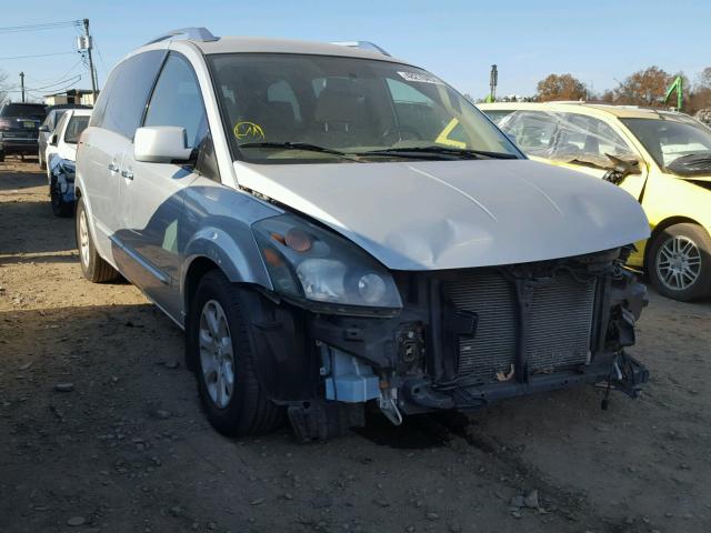 5N1BV28U37N137519 - 2007 NISSAN QUEST S SILVER photo 1