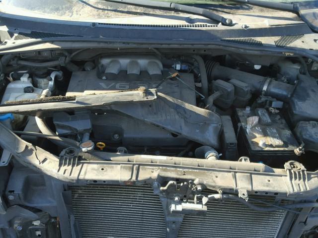 5N1BV28U37N137519 - 2007 NISSAN QUEST S SILVER photo 7