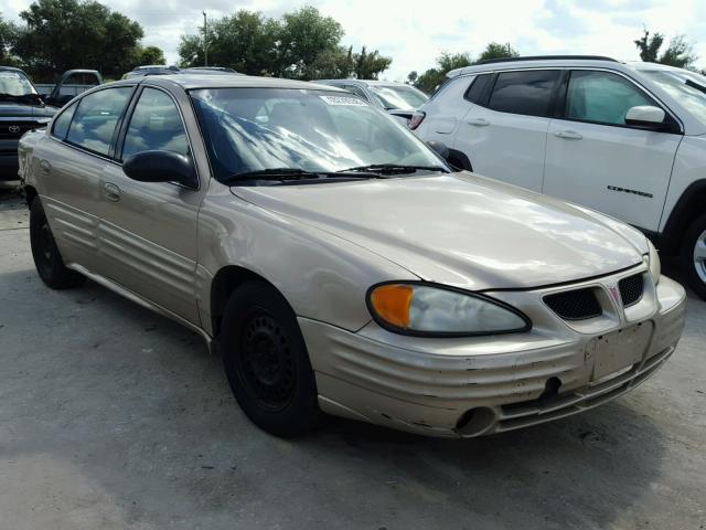 1G2NE52F42C313189 - 2002 PONTIAC GRAND AM S Qızıl foto 1