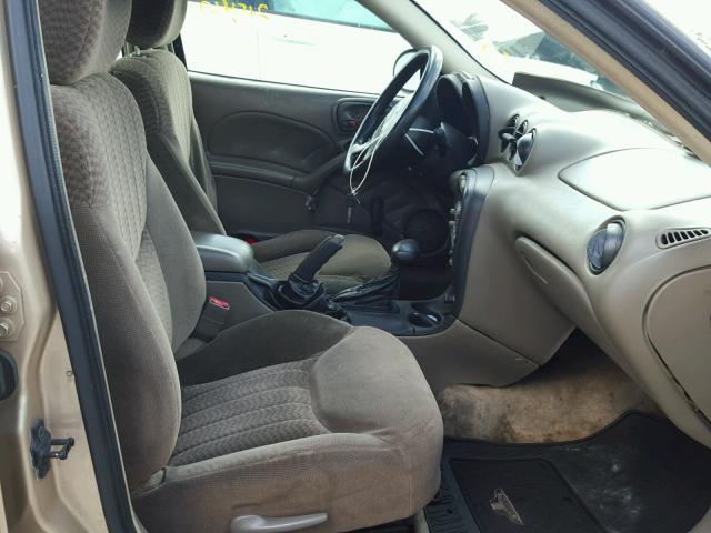 1G2NE52F42C313189 - 2002 PONTIAC GRAND AM S Qızıl foto 5