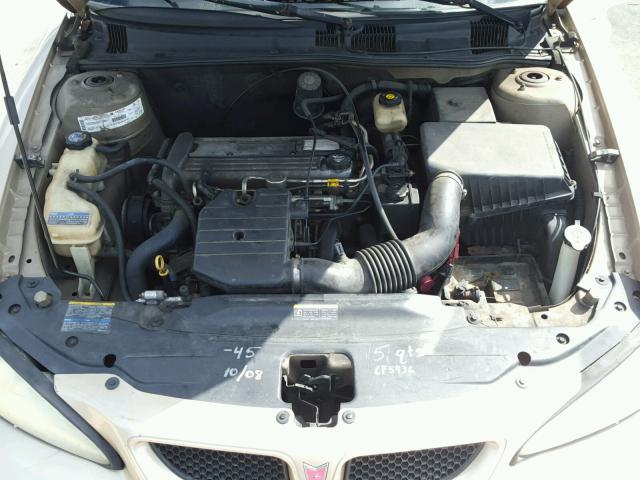 1G2NE52F42C313189 - 2002 PONTIAC GRAND AM S Qızıl foto 7