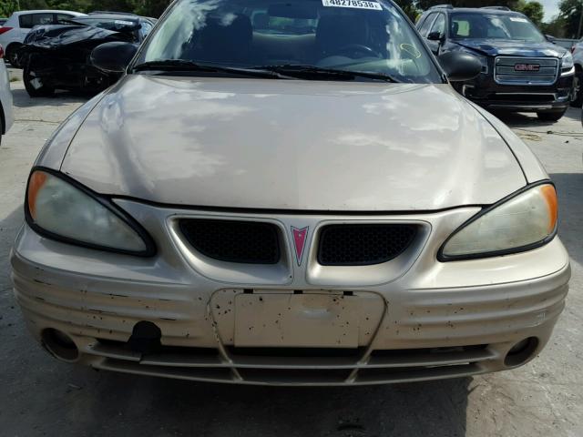 1G2NE52F42C313189 - 2002 PONTIAC GRAND AM S Qızıl foto 9