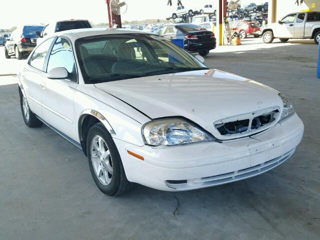 1MEFM50U8YA604155 - 2000 MERCURY SABLE GS WHITE photo 1