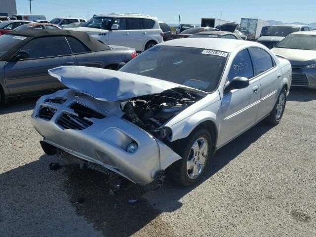 1B3AL56R72N138365 - 2002 DODGE STRATUS ES SILVER photo 2