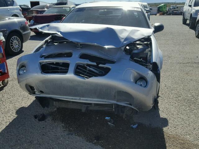 1B3AL56R72N138365 - 2002 DODGE STRATUS ES SILVER photo 9