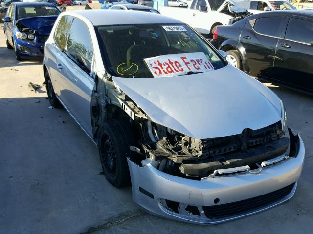 WVWAB7AJ9CW332101 - 2012 VOLKSWAGEN GOLF 银色 照片 1