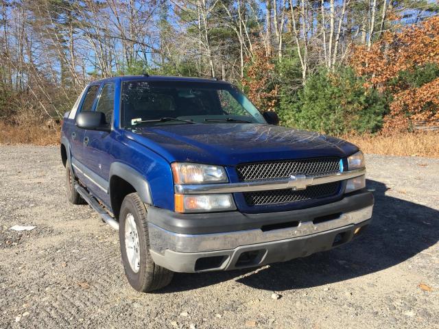 3GNEK13T73G227978 - 2003 CHEVROLET AVALANCHE BLUE photo 2