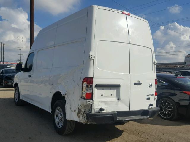 1N6AF0LXXDN110765 - 2013 NISSAN NV 2500 WHITE photo 3